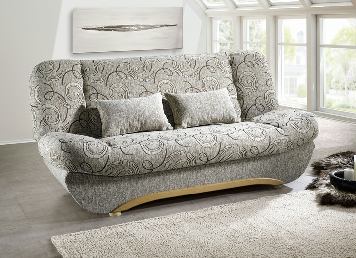 Bettsofas - Schlafsofa mit komfortabler Polsterung, in Farbe BEIGE Ansicht 1